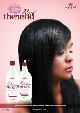 Kit EscovaRosa Therena Cabelos Afros capybell